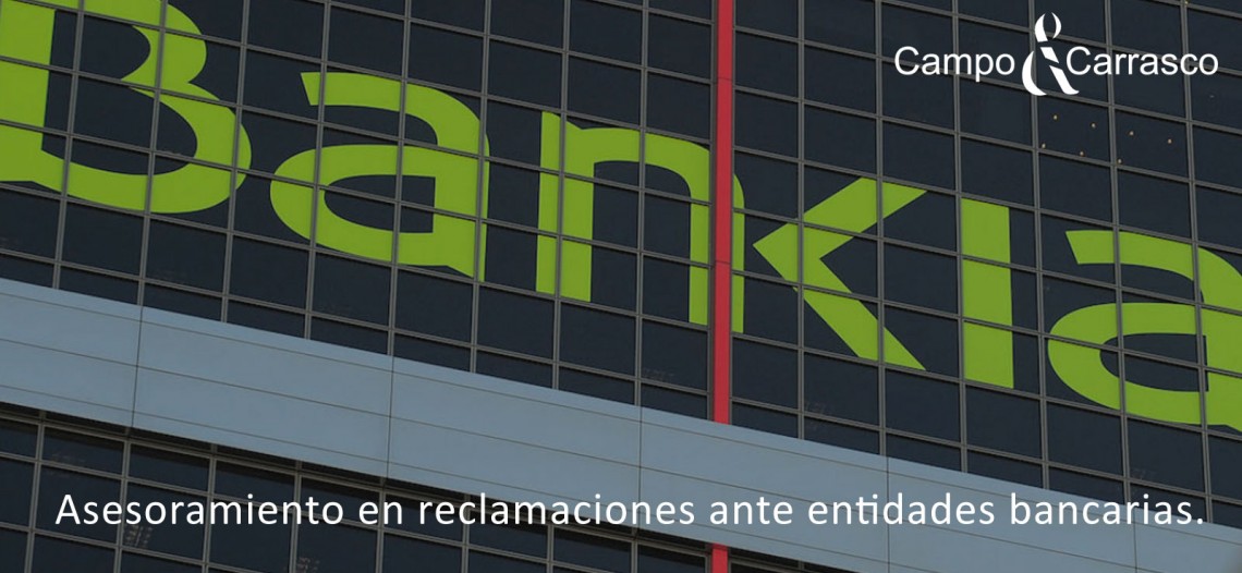 reclamaciones bankia