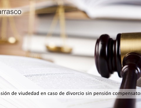 pension de viudedad en caso de divorcio