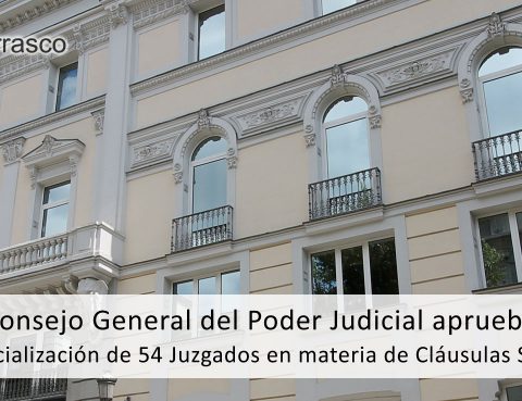 juzgados especializados en clausulas suelo